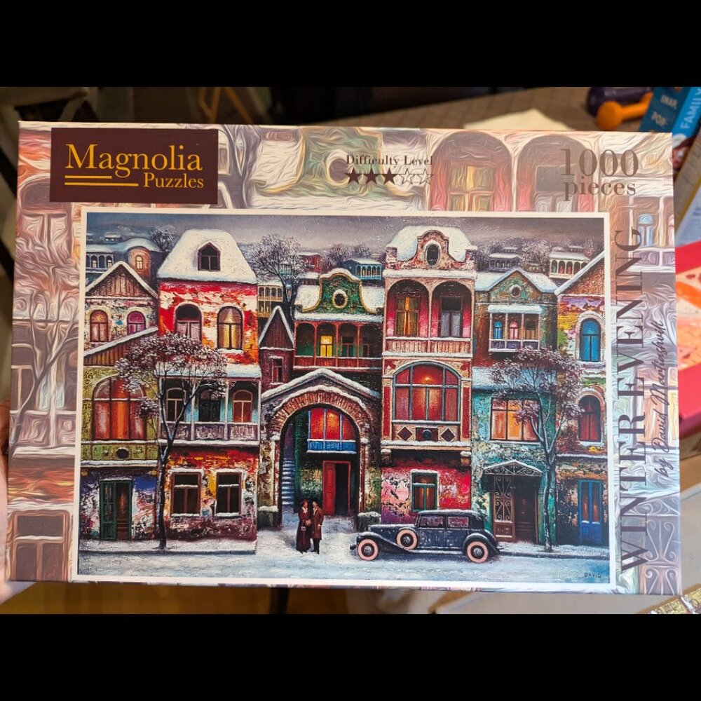 Excellent condition Magnolia 1000 piece puzzle